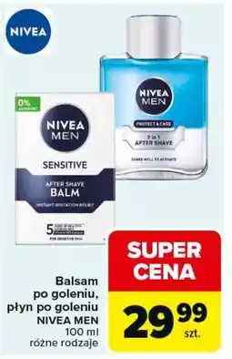 Carrefour Balsam po goleniu, płyn po goleniu NIVEA MEN oferta