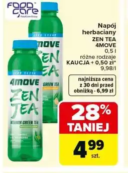 Carrefour Napój herbaciany ZEN TEA 4MOVE oferta