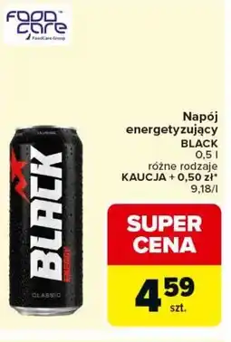 Carrefour Napój energetyzujący BLACK oferta