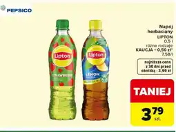 Carrefour Napój herbaciany LIPTON oferta