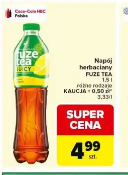 Carrefour Napój herbaciany FUZE TEA oferta