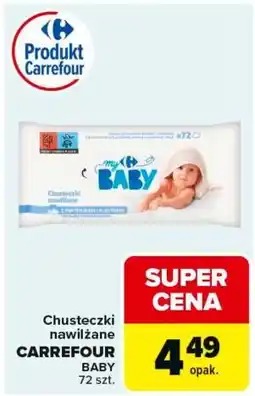 Carrefour Chusteczki nawilżane CARREFOUR BABY oferta