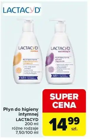 Carrefour Płyn do higieny intymnej LACTACYD oferta
