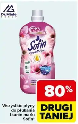 Carrefour Wszystkie płyny do płukania tkanin Sofin oferta