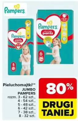 Carrefour Pieluchomajtki JUMBO PAMPERS oferta