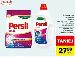 Carrefour Proszek, żel do prania Persil oferta