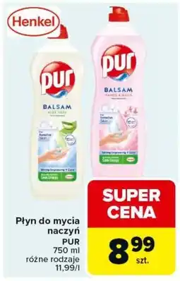 Carrefour Płyn do mycia naczyń Pur oferta