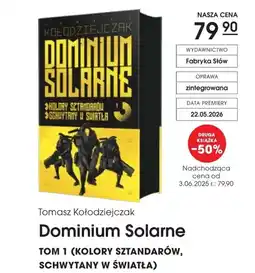 Świat Książki Fabryka Słów Tomasz Kołodziejczak Dominium Solarne oferta