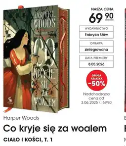 Świat Książki Harper L. Woods Co kryje się za woalem oferta