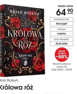 Świat Książki Briar Boleyn Królowa róż oferta