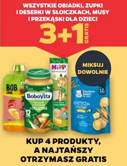 Netto Wszystkie obiadki, zupki i deserki w słoiczkach, musy i przekąski dla dzieci oferta