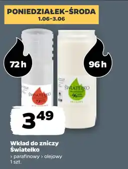 Netto Wkład do zniczy Światełko oferta