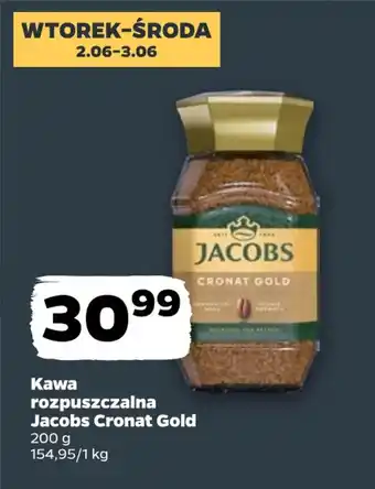 Netto Kawa rozpuszczalna Jacobs Cronat Gold oferta
