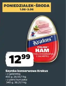 Netto Szynka konserwowa Krakus oferta