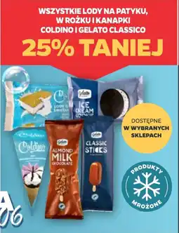 Netto Wszystkie lody na patyku, w rożku i kanapki coldino i gelato classico oferta