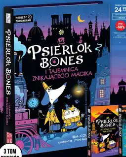 Świat Książki Tim Collins Psierlok Bones i tajemnica znikającego magika oferta