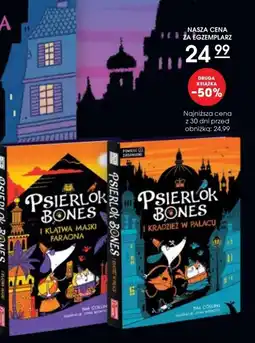 Świat Książki Tim Collins Psierlok Bones oferta