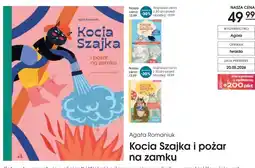Świat Książki Agora Agata Romaniuk Kocia Szajka i pożar na zamku oferta