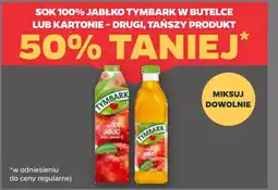 Netto Sok 100% jabłko tymbark w butelce lub kartonie oferta