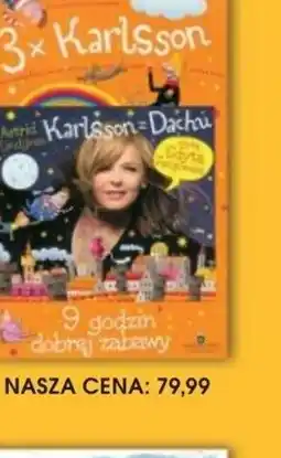 Świat Książki Jung-off-ska Astrid Lindgren 3x Karlsson Karlsson z Dachu oferta