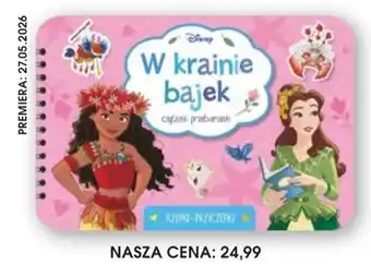 Świat Książki Disney W krainie bajek czytanki przebieranki oferta