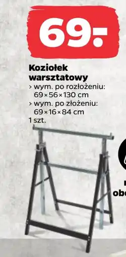 Netto Koziołek warsztatowy techliner oferta