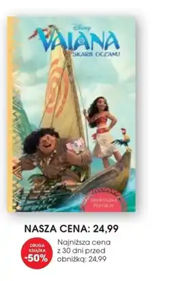 Świat Książki Disney Vaiana Skarb oceanu Biblioteczka Przygód oferta