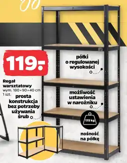 Netto Regał warsztatowy techliner oferta