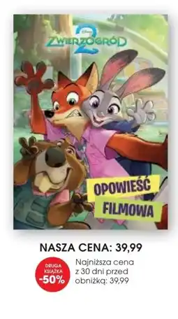 Świat Książki Disney Zwierzogród 2 oferta