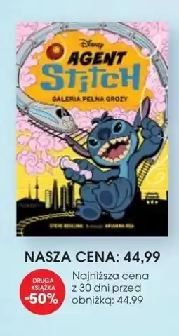 Świat Książki Disney Agent Stitch Galeria pełna grozy oferta