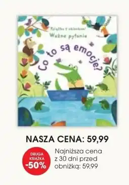 Świat Książki Książka z okienkami Ważne pytania Co to są emocje? oferta