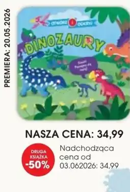 Świat Książki Otwórz i Odkryj Dinozaury oferta
