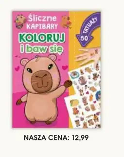 Świat Książki Śliczne Kapibary Koloruj i baw się oferta