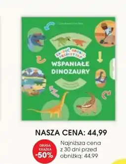 Świat Książki Zakręć, odkryj, przeczytaj! Wspaniałe dinozaury oferta