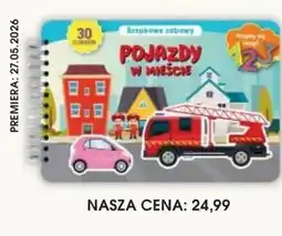 Świat Książki Rzepkowe zabawy Pojazdy w mieście oferta