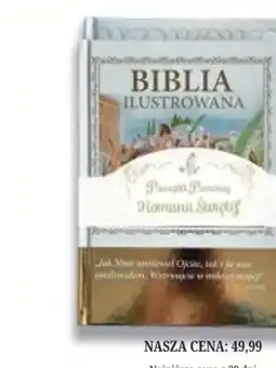 Świat Książki Biblia Ilustrowana Pamiątka Pierwszej Komunii Świętej oferta