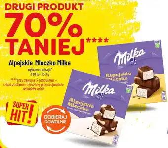 Alpejskie Mleczko Milka