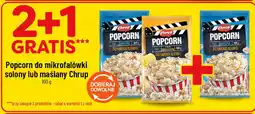 Polomarket Chrup Popcorn do mikrofalówki solony lub maślany oferta