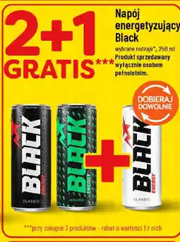Polomarket Black Napój energetyzujący oferta