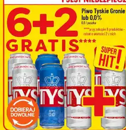 Polomarket Tyskie Piwo Gronie lub 0,0% oferta