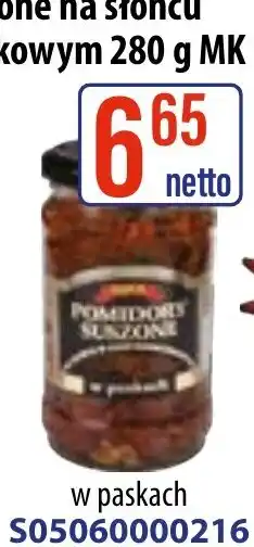 AT MK Pomidory suszone na słońcu w paskach oferta