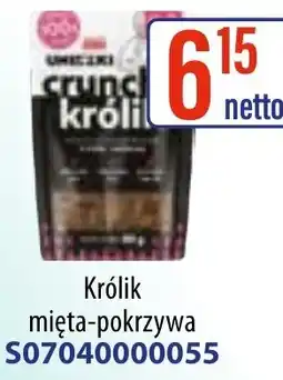 AT Uniszki Przysmak dla psa Crunchy Królik oferta