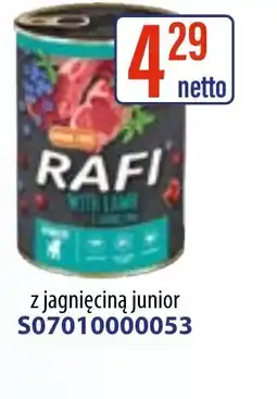 AT Rafi Mokra karma dla psa z jagnięciną junior puszka oferta