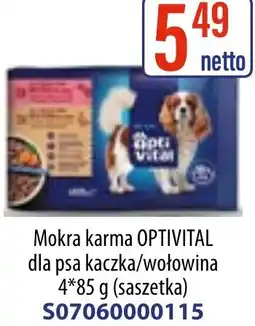 AT Optivital Mokra karma dla psa saszetka oferta
