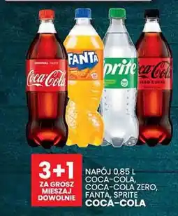 Wafelek Coca-Cola Napój Coca-Cola, Coca-Cola Zero, Fanta, Sprite oferta