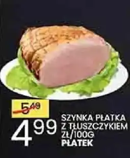 Wafelek Płatek Szynka płatka z tłuszczykiem oferta