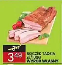 Wafelek Wyrób Własny Boczek Tadzia oferta