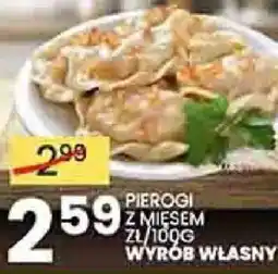 Wafelek Wyrób Własny Pierogi z mięsem oferta