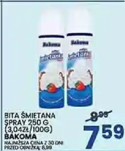 Wafelek Bakoma Bita śmietana spray oferta