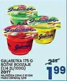 Wafelek Zott Galaretka oferta